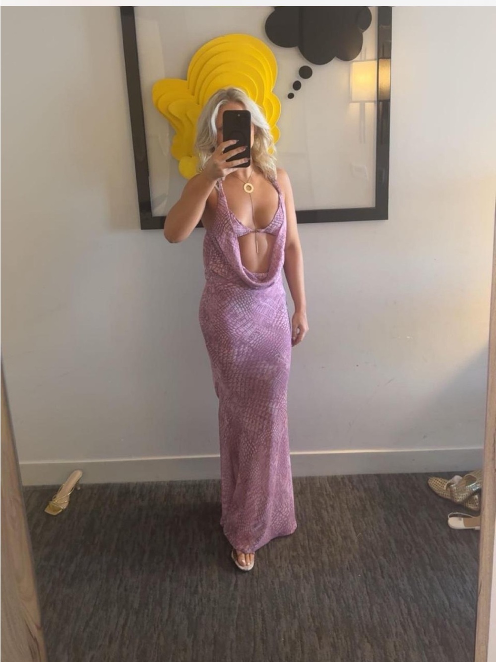 Noemie Dress in Pink Croc
I.AM.GIA